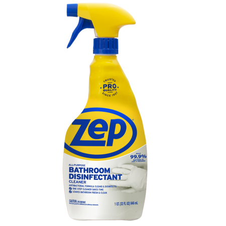 ZEP All Purpose Disinfectant Cleaner, 32oz, PK4 ZUAPBD324